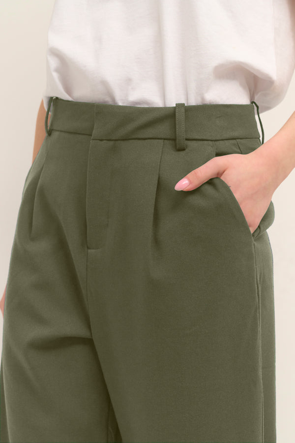 KAMerle 7/8 Pants Suiting Grape Leaf