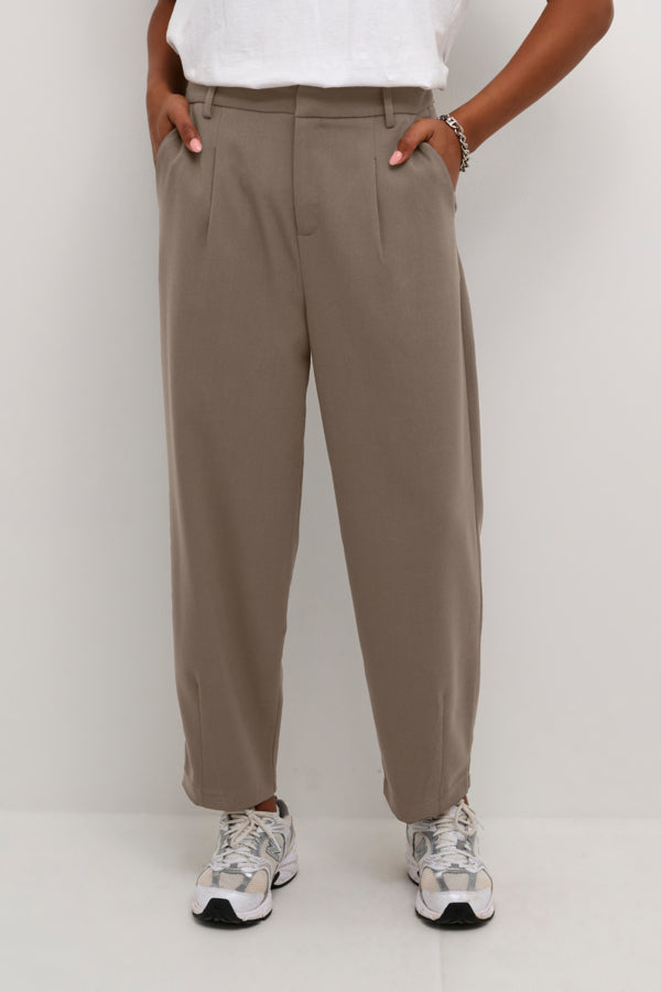 KAMerle 7/8 Pants Suiting Major Brown