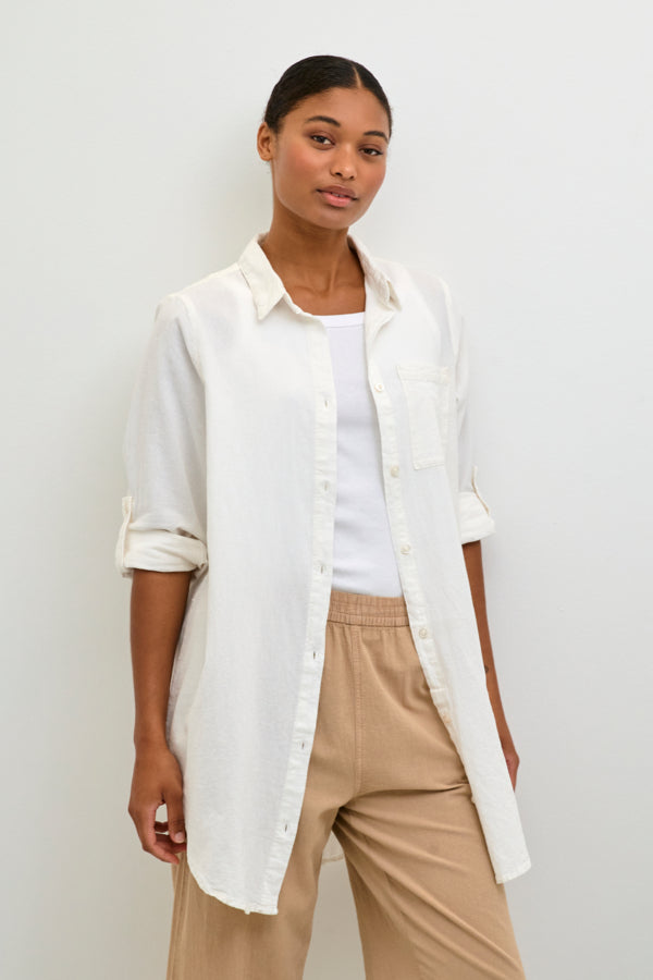 KANaya Shirt Tunic Chalk