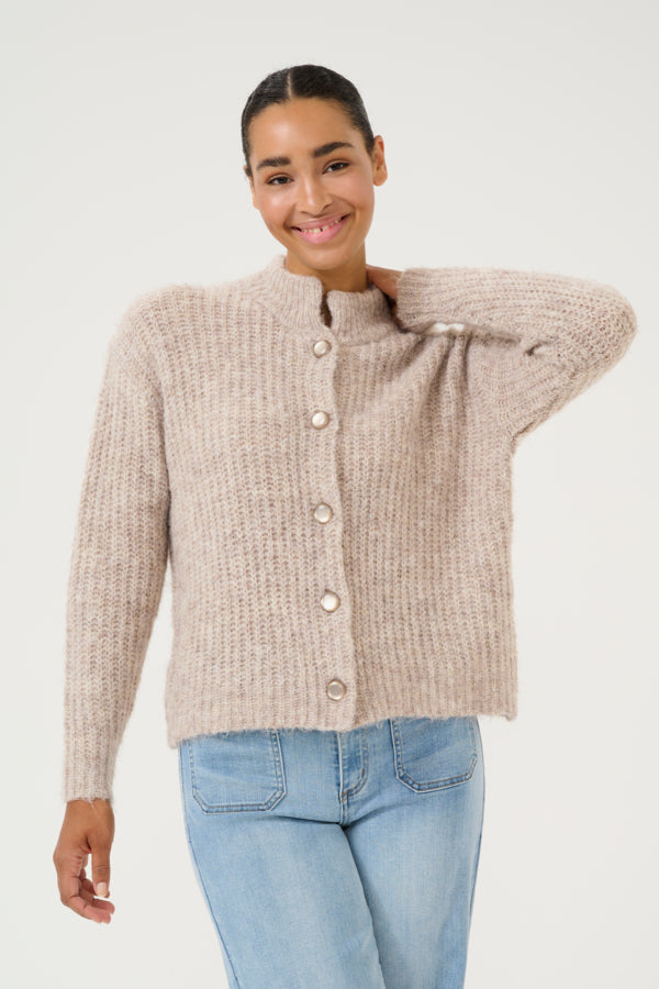 KAAne Knit Cardigan Major Brown