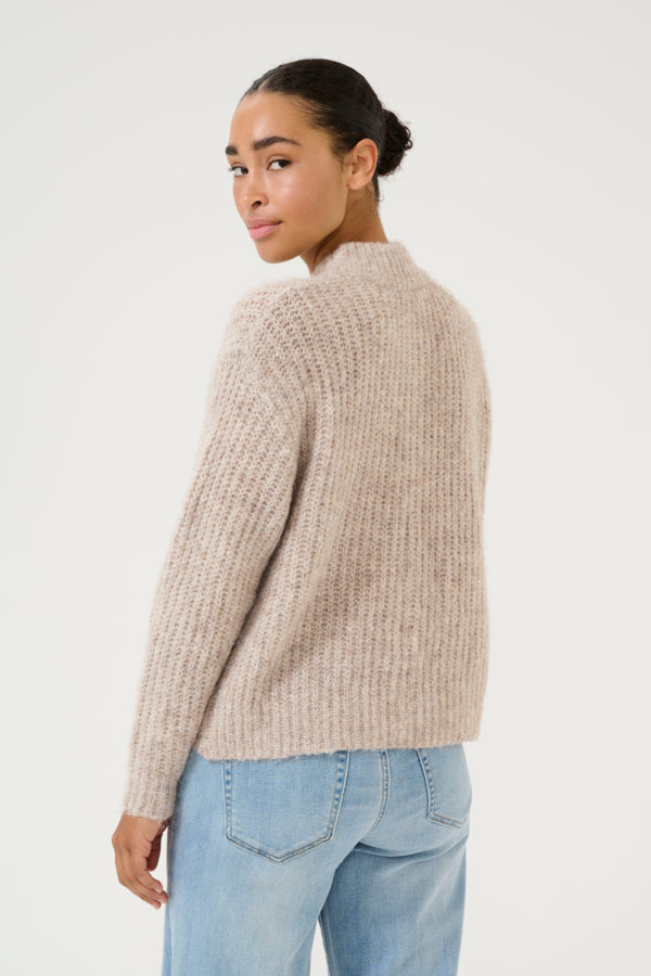 KAAne Knit Cardigan Major Brown