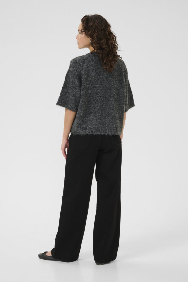KAEmilie Cropped Knit Pullover DGM