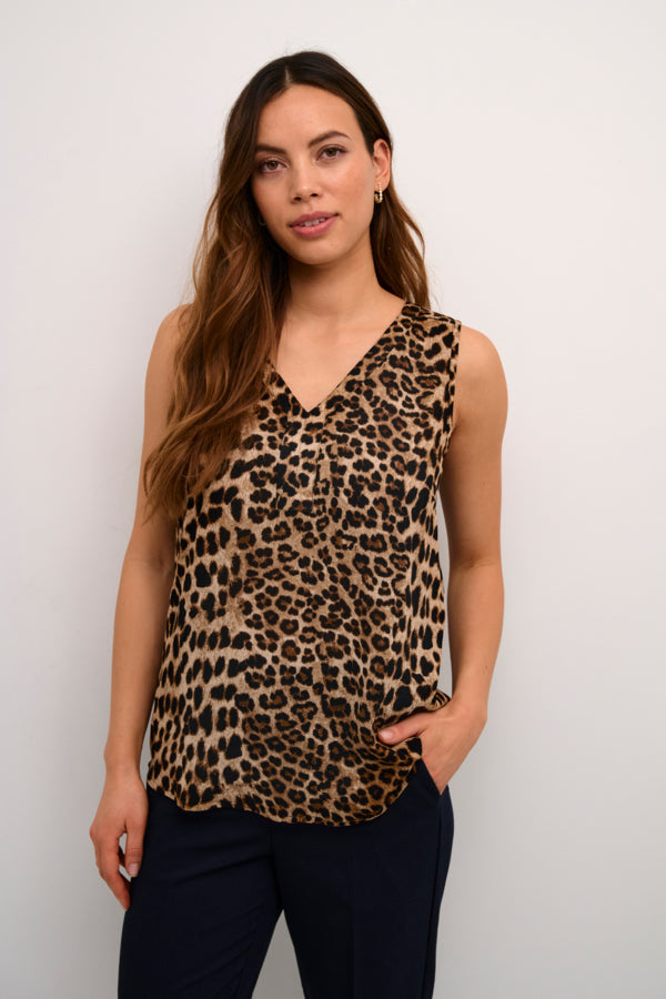 KAAmber Top Classic Leopard