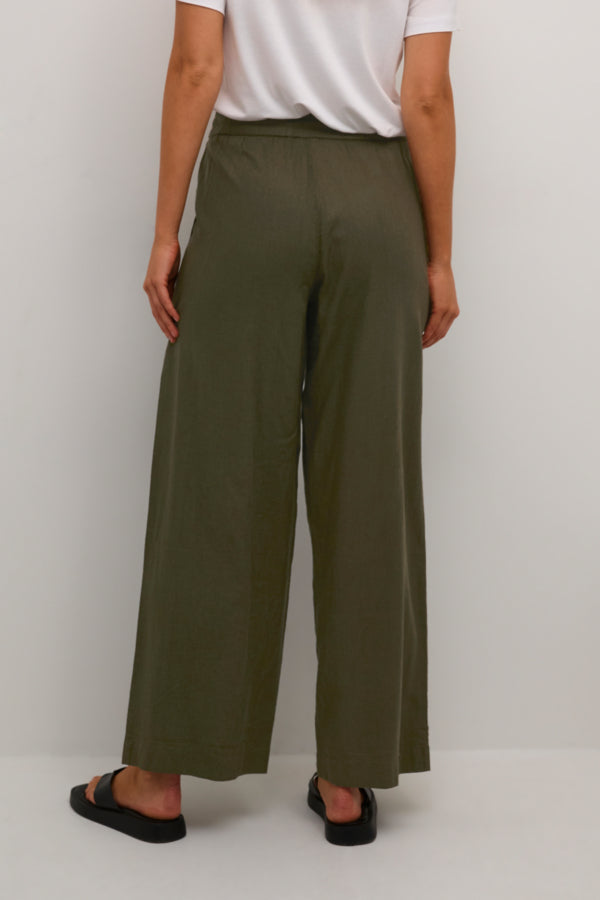 KAMilia Long Wide Pants Forest Night