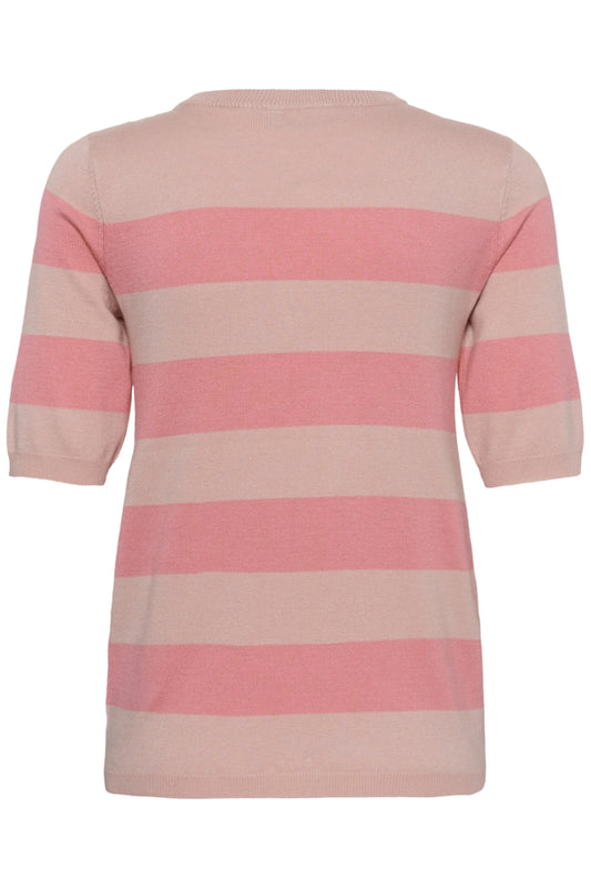 KALizza Striped Knit Pale Mauve