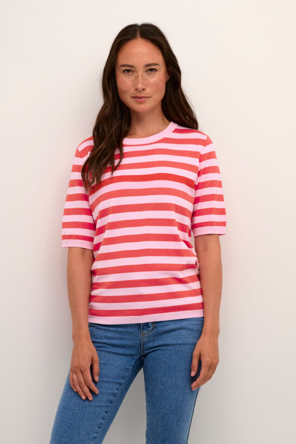 KALizza Striped Knit Pink