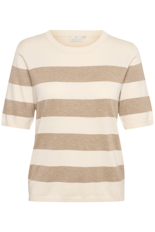 KALizza Striped Knit Chinchilla