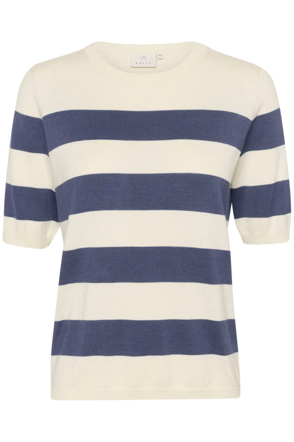 KALizza Striped Knit Indigo Blue