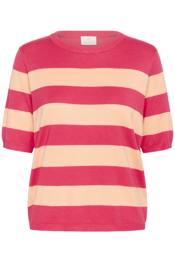 KALizza Striped Knit Rasberry