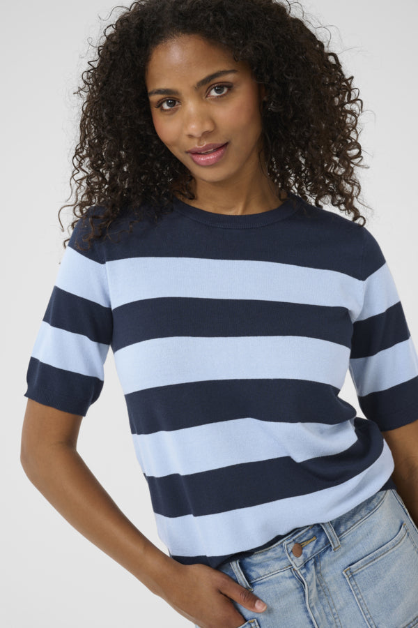 KALizza Striped Knit Midnight