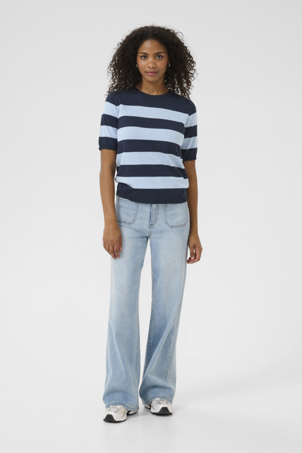 KALizza Striped Knit Midnight