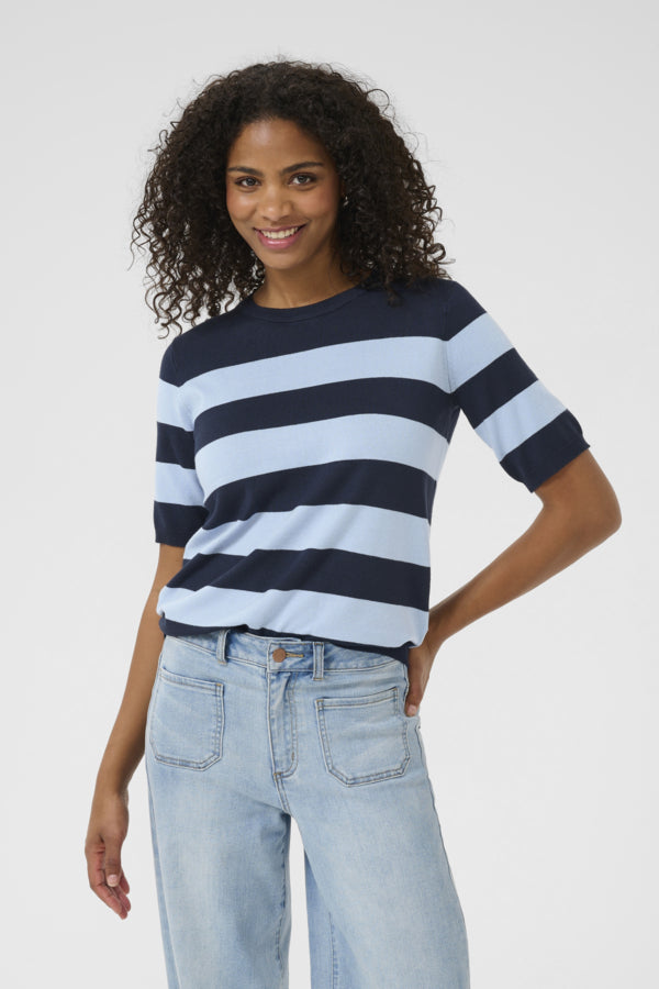 KALizza Striped Knit Midnight