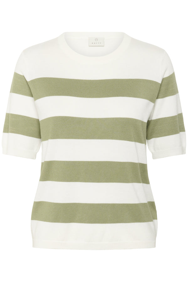 KALizza Striped KnitChalk Oil Green