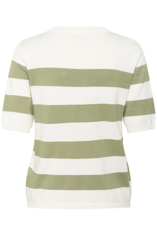 KALizza Striped KnitChalk Oil Green