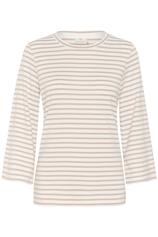 KALiddy 3/4 Sleeve Blouse Chalk Feather Gray