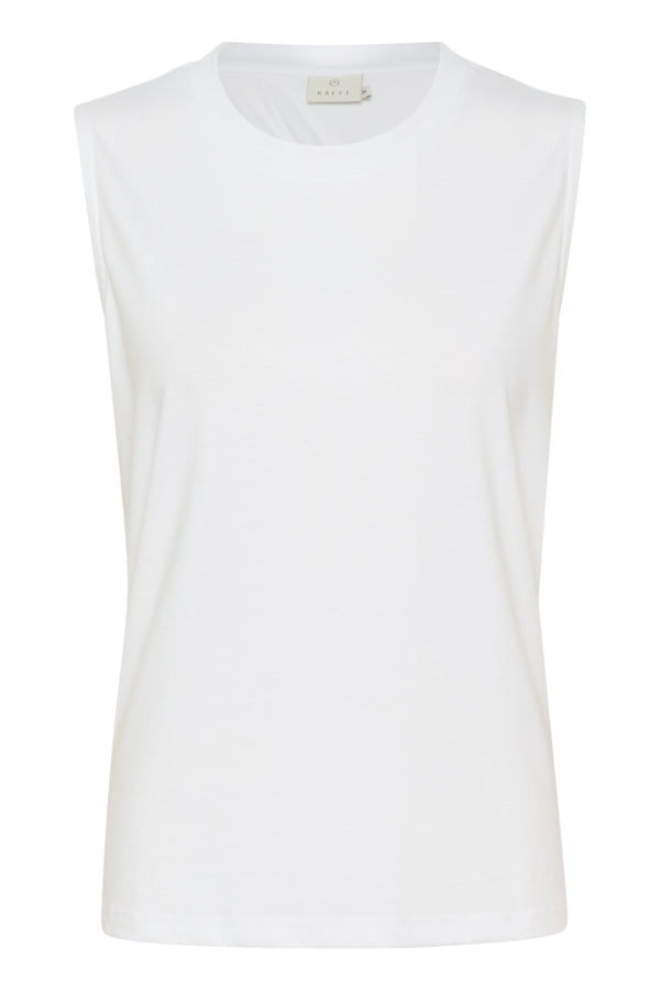 KALucy Jersey Top Optical White