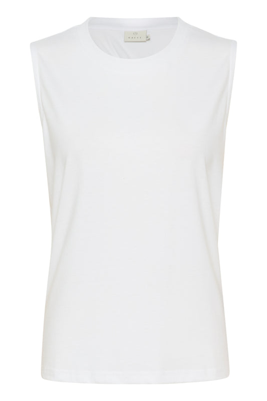 KALucy Jersey Top Optical White