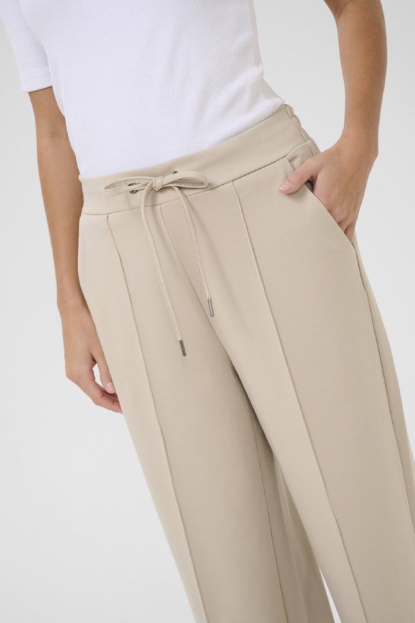 KAJenny Straight Pants Feather Gray