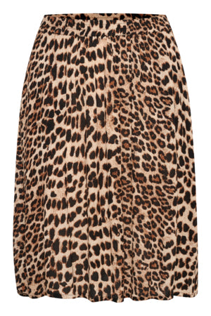 KAAmber Short Skirt Classic Leopard