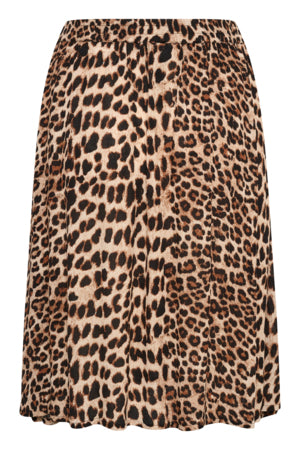 KAAmber Short Skirt Classic Leopard