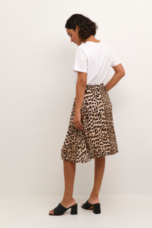 KAAmber Short Skirt Classic Leopard