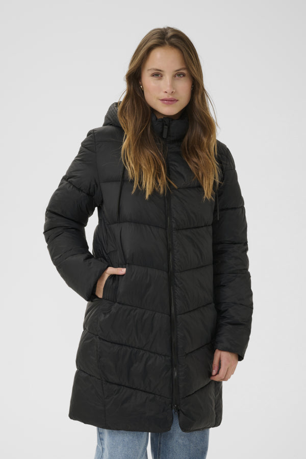 KASusanne Coat Black Deep