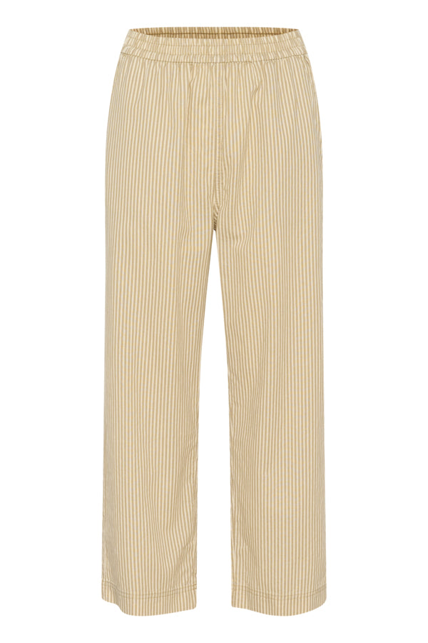 KAnaya Striped Culotte Pants Chincilla