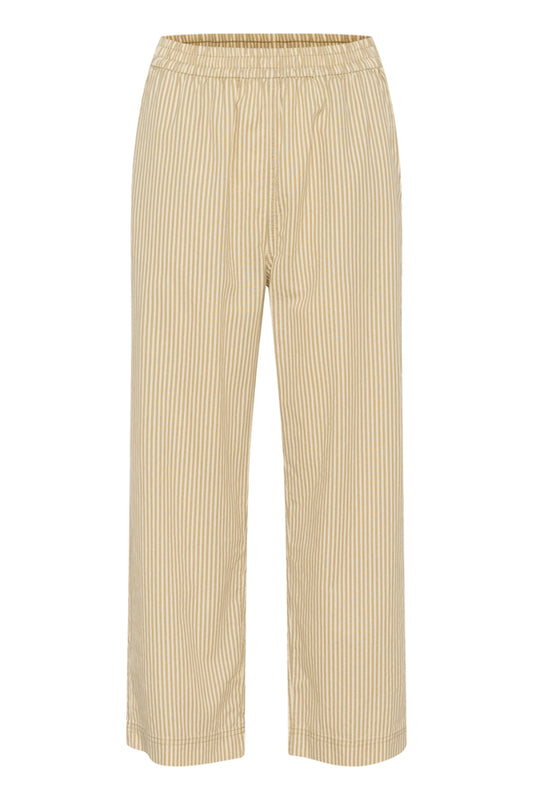 KAnaya Striped Culotte Pants Chincilla