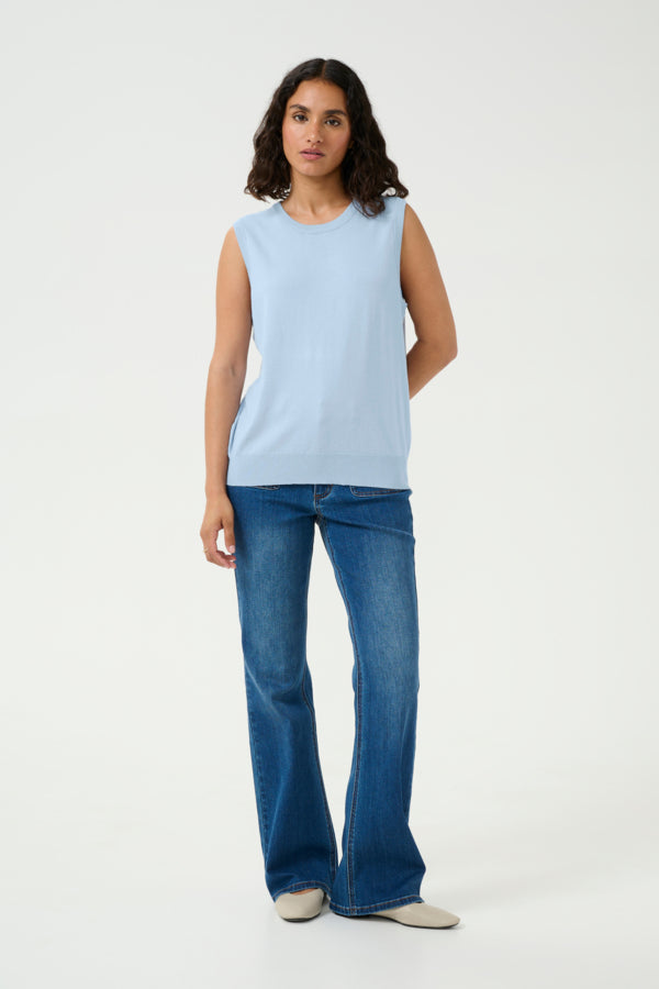 KALizza Knit Slipover Soft Chambray