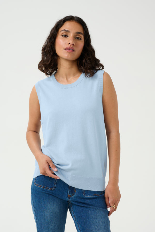 KALizza Knit Slipover Soft Chambray