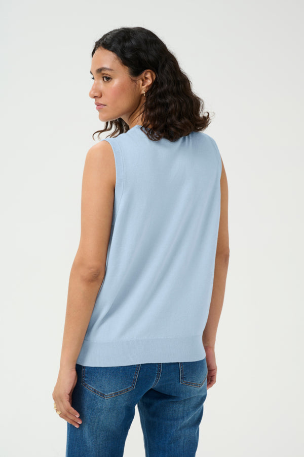 KALizza Knit Slipover Soft Chambray