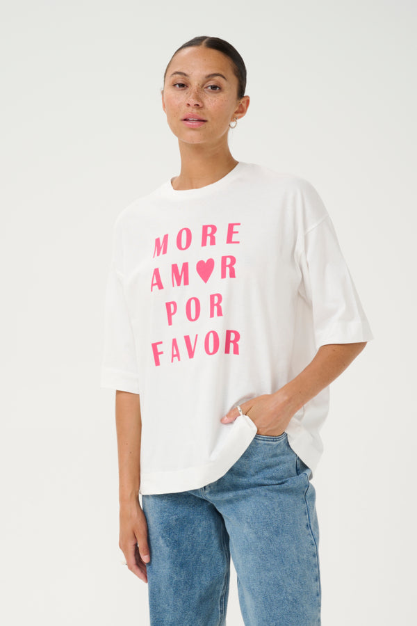 KAGissa T-Shirt Chalk