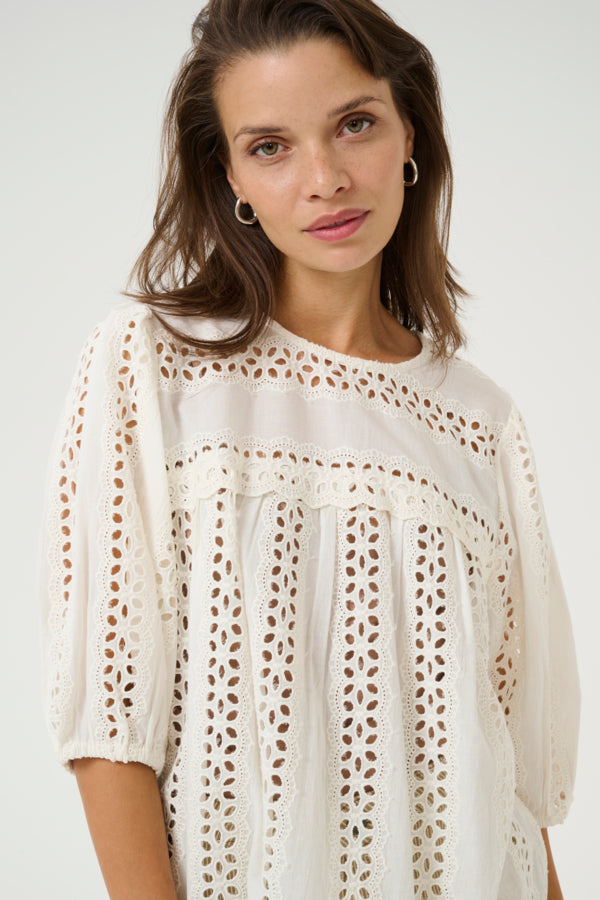 KARandy Blouse Chalk