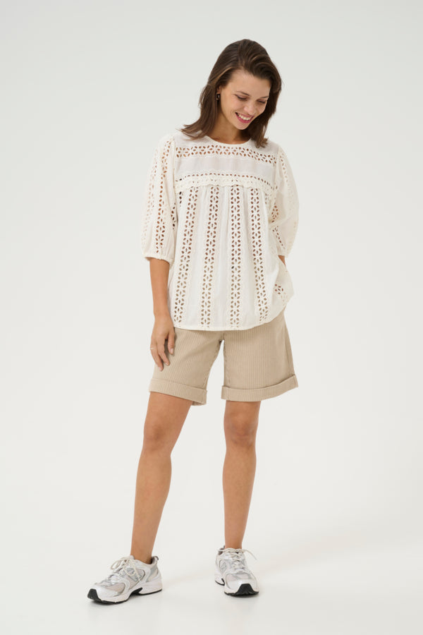 KARandy Blouse Chalk