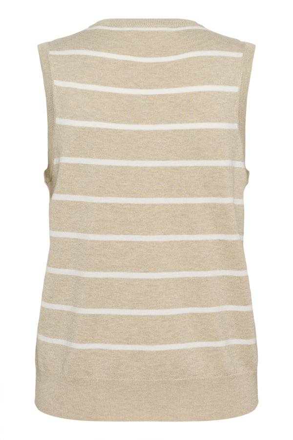 KALizza Striped Slipover Feather Grey