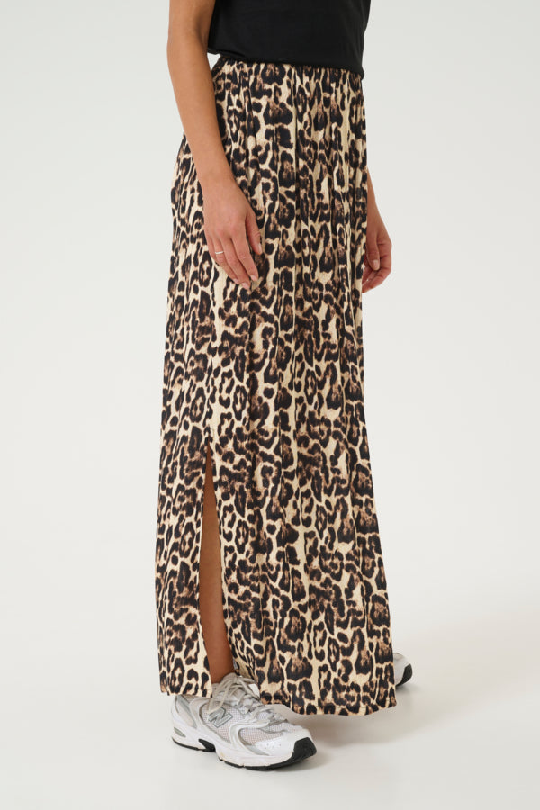 KAEdita Amber Skirt Naturel Leopard