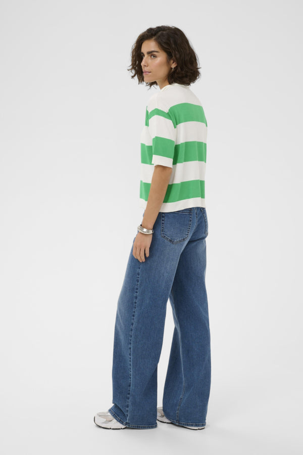 KALizza Polo Knit Chalk Bright Green