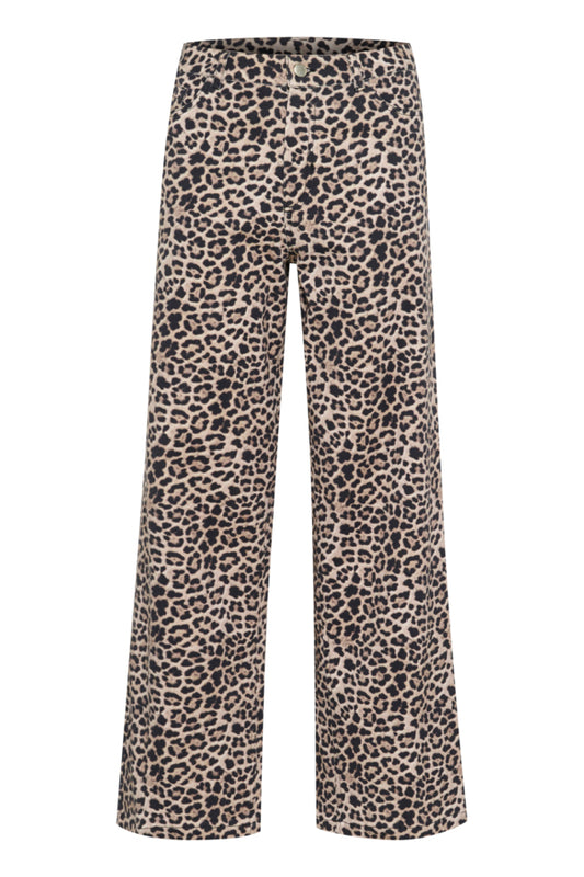 KALeonara HW Denim Jeans Classic Leopard