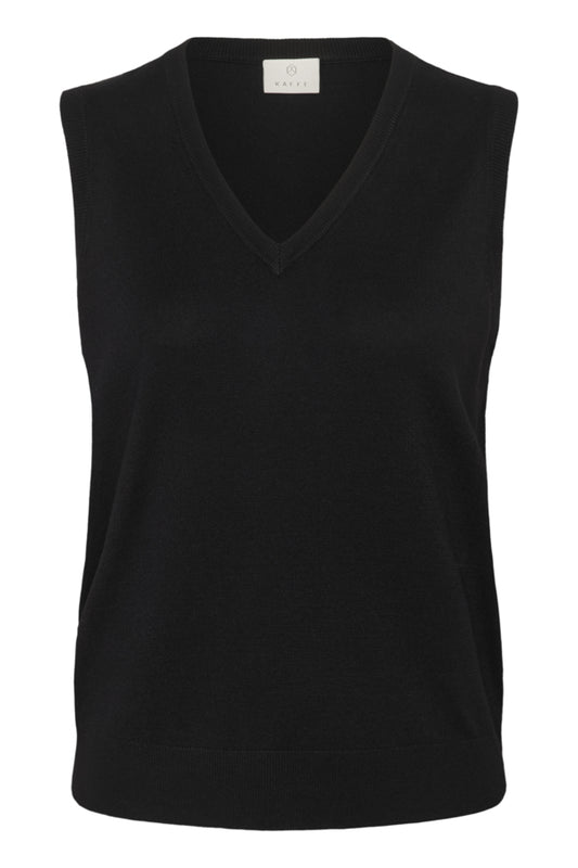KAlizza Knit Vest Black Deep