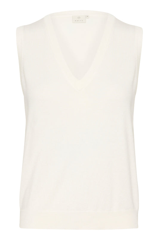 KAlizza Knit Vest Chalk