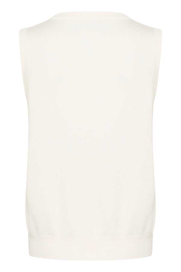 KAlizza Knit Vest Chalk