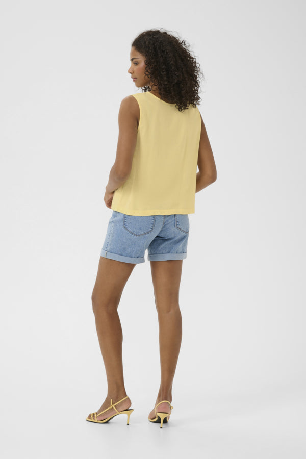 KAMilia Reversable Top Straw