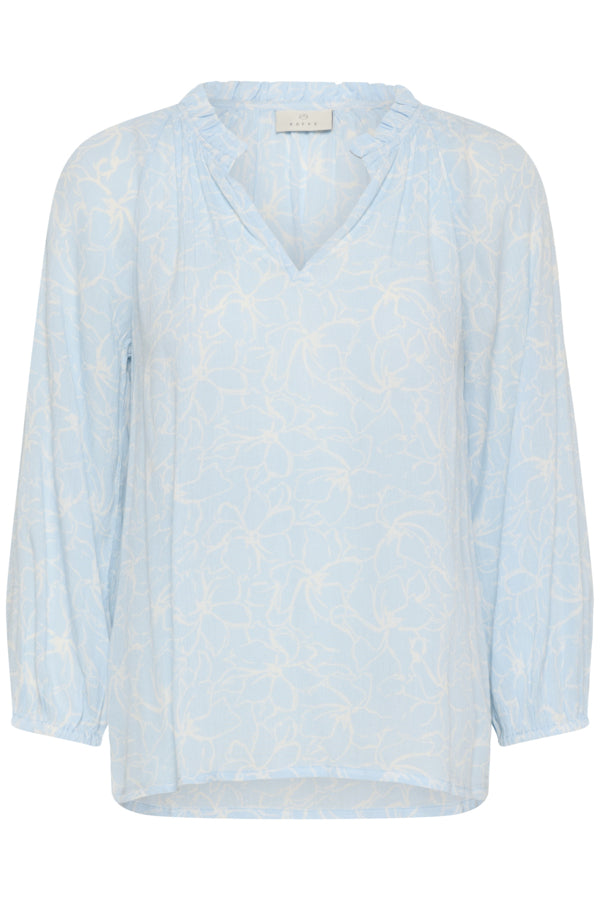KATine Amber Blouse Nantucket Breeze