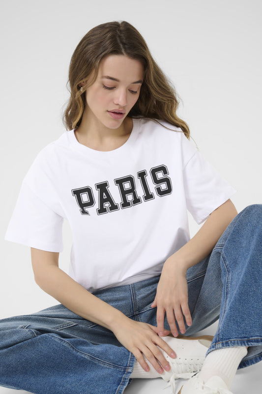 KAAdelina T-Shirt Optical White