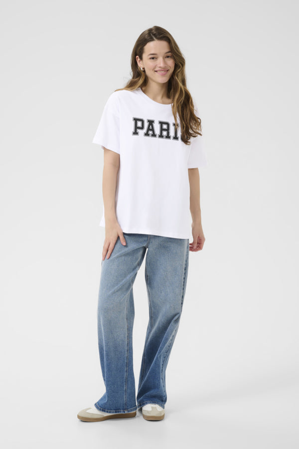 KAAdelina T-Shirt Optical White