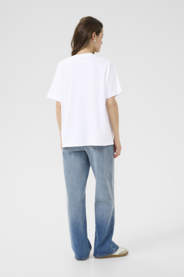 KAAdelina T-Shirt Optical White