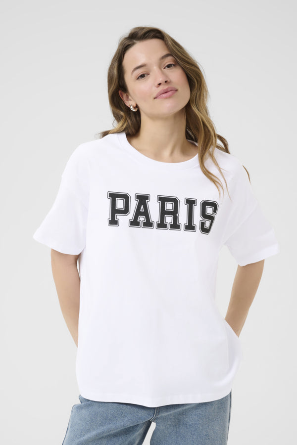 KAAdelina T-Shirt Optical White