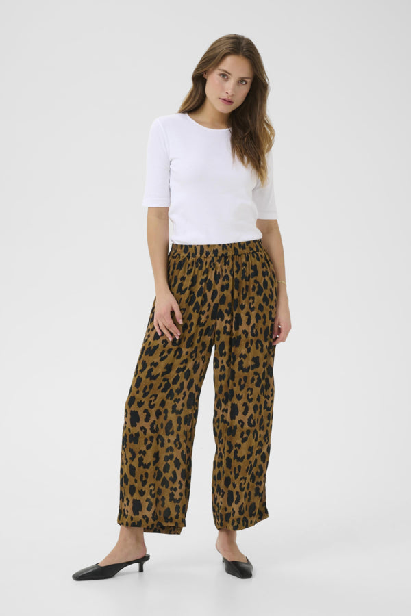 KAMille Amber Pants Brown Leopard