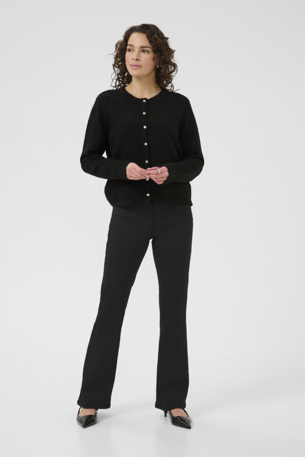 KANiel Knit Cardigan Black Deep