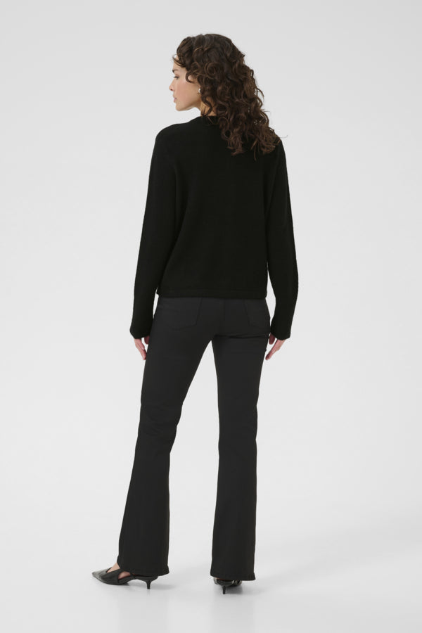 KANiel Knit Cardigan Black Deep